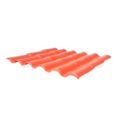 Corrugated Roma synthetic resin sheet modern house flat roof materials transparent plastic supplier roofing tile