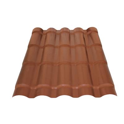 Corrugated Roma synthetic resin sheet modern house flat roof materials transparent plastic supplier roofing tile