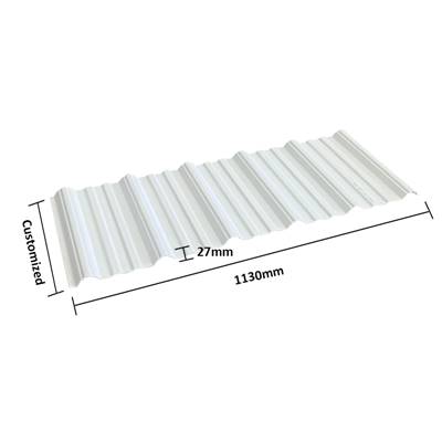 UPVC ROOF SHEET - Trapezoidal