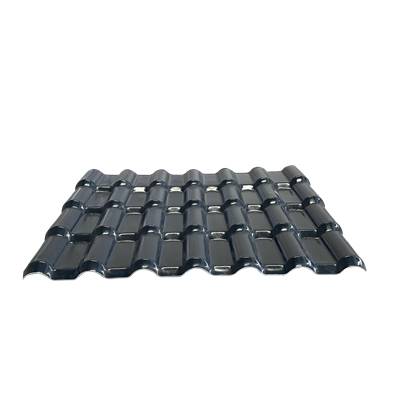 Synthetic resin roof sheet