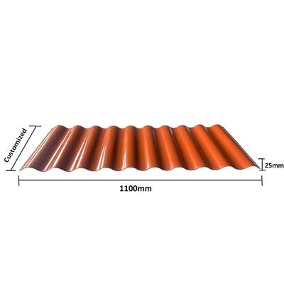 Synthetic resin roof sheet - 1100
